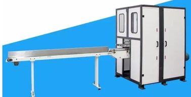 サーボ モーター チィッシュ ペーパーの打抜き機のティッシュペーパーの丸太はカッターPLC制御を見ました