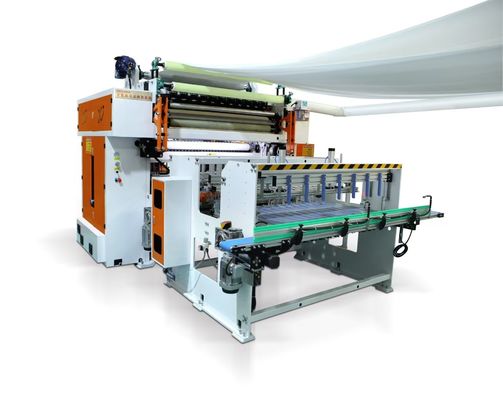 プロフェッショナル V フォールド フェイシャルティッシュ生産ライン (ティッシュ産業向け)
